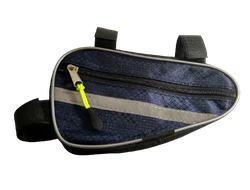 Сумка Calambus под раму, треуг., маленькая, 210х130х35 мм, синяя