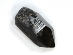 Морион (черный хрусталь), дымчатый кварц, кристалл, Башкирия (39*19*16 мм, 18 г) №23440