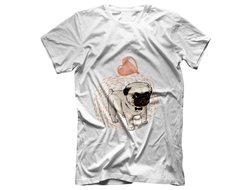 Футболка для влюбленных, на 14 февраля №16