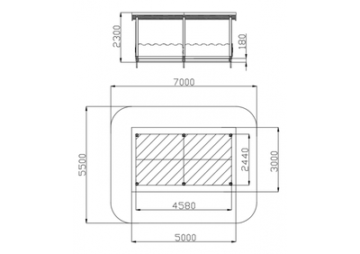1348.2 Беседка большая тип-5 (зеленый)