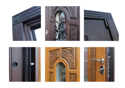 Стальная дверь   Лацио. Заказная модель.