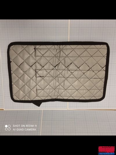 Термо(бандаж/чехол) (h260xl340) на масляный/топливный/гидравлический фильтр ТФ №3  (подходит для фильтров с диаметром d=100-120мм и высотой до 260 мм) -использовать с пластиной KEENOVO, см. рекомендации в описании