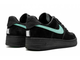 Nike Air Force 1 Low Tiffany (Черные) новые