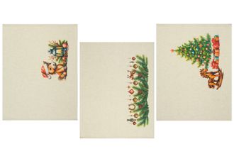 Набор полотенец из 3-х шт. "Ожидание праздника", арт. 22с145, 45*60