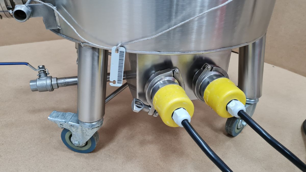 Пароводяной котел - ПВК - Пароводяной котел 96 литров с косой крышкой. ПВК