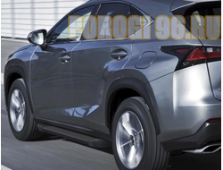 Пороги на Лексус нх черные