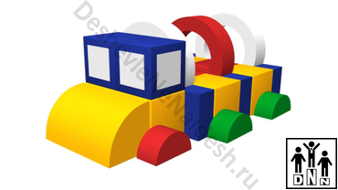 Мягкий игровой комплекс «Бензовозилка»