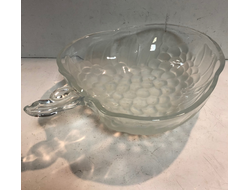 868-1/ Фруктовница, "Виноград", 30см, стекло, США