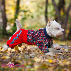 Дождевик Хаки красный