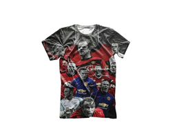 Футболка 3D с полной запечаткой Манчестер Юнайтед, Manchester United FC №7