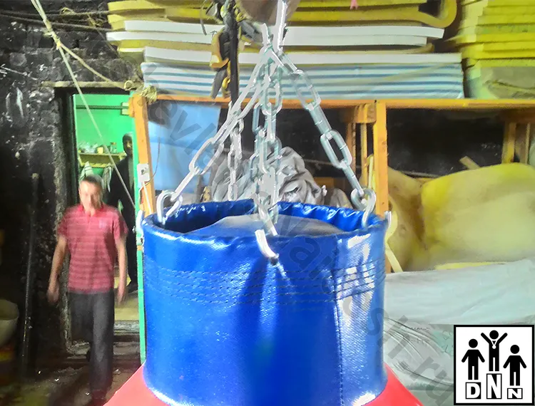 Фигурный боксерский мешок хот-дог