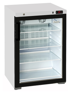 Шкаф холодильный Бирюса B154DNZ черная дверь