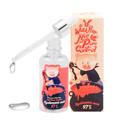 ELIZAVECCA Сыворотка для лица с 97% гиалуроновой кислотой Hell Pore Control Hyaluronic Acid 97% I Ел