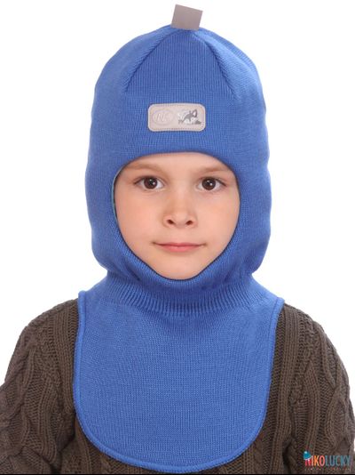 Шапка-шлем "NK"   20101-01, цвет ярко-синий р. 48-50
