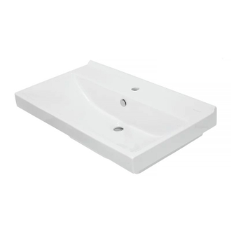 Тумба-умывальник "Касабланка-80" серый шёлк с раковиной MODUO 80