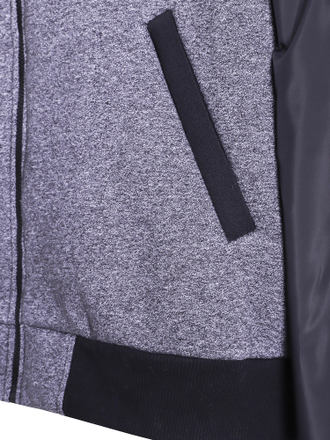 Толстовка мужская теплая большого размера Ultima (арт: 386-926) с начесом