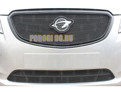 Защита радиатора Ravon R2 2016- (кроме Элеганс) black низ