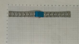 Ремешок для часов металлический 16 мм.