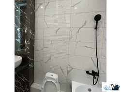 Плитка настенная Eurotile Statuario White Decor 30 х 60 рельеф под мрамор купить в магазине Marysя