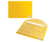 Папка-конверт с кнопкой BRAUBERG "My CLEAR BAG", А4, до 100 листов, прозрачная, ассорти, 0,15 мм, 225174 30шт.