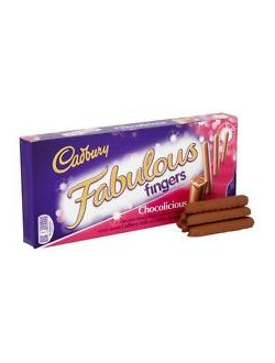 Cadbury Fabulous Fingers 110 г
