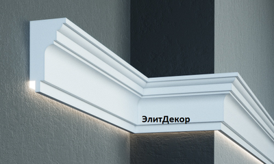 Фасадный карниз для подсветки KC304