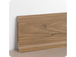 Плинтус VILO Linela 402 Дуб Веллингтон с мягким краем - стильное решение для вашего интерьера