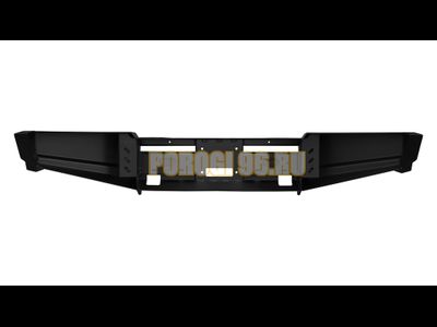 Передний силовой бампер серии Туризм на Chevrolet NIVA 2002-2020 (02.106.01)