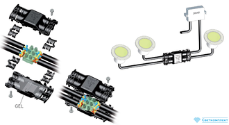 Кабельная муфта STEAB PAGURO 5625
