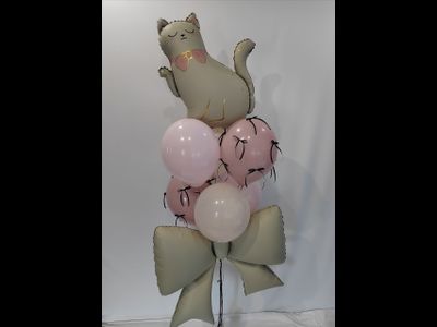 Фонтан из шаров нежность