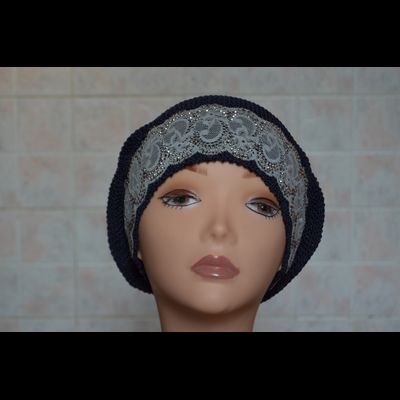 Летний берет Vizio 4813 темно-синий