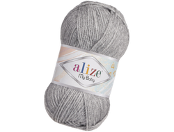 My Baby  (Alize) цвет №21 серый меланж