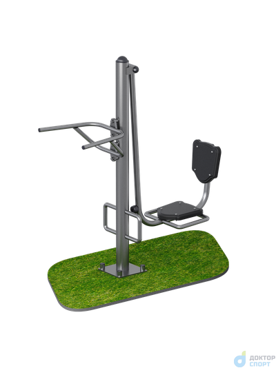 Жим ногами + брусья