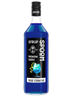 Сироп Spoom Блю кюрасао, 1 л (для кофе, коктейлей и десертов)
