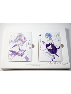 Оригинальный Арт Бук Re:Zero - Starting Life in Another World  Art Works Re:BOX (Рестарт: Жизнь в альтернативном мире с нуля)