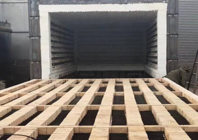 Термическая печь с выкатным подом