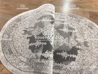 Ковер Armina 3763A grey / 0,8*1,5 м овал