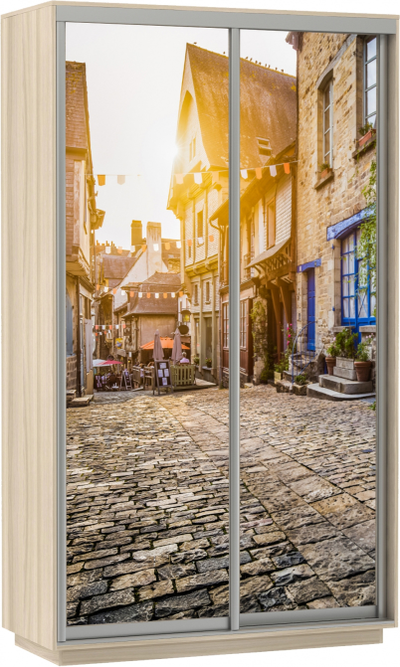 ШКАФ-КУПЕ 2-Х ДВЕРНЫЙ  Е 1 дуо фотопечать 1.2/1.4/1.6 М