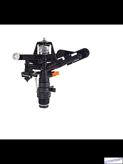 Дождеватель импульсный 3/4нр секторный 2 сопла (пластик)