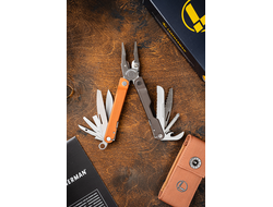Leatherman Rebar с чехлом Burnt Sienna
