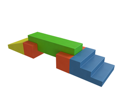 Мягкий спортивный модуль ROMANA «2 колеса» ДМФ-МК-07.89.10