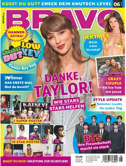 Bravo Magazine issue 6 2026 Taylor Swift, BTS Cover, Иностранные журналы, Intpressshop