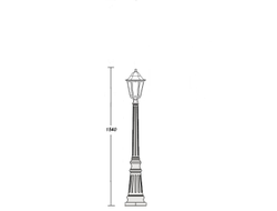 Садово-парковый светильник серии  Petersburg  M Bg