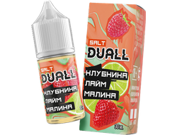 DUALL SALT (20 MG) 30ml - КЛУБНИКА / ЛАЙМ / МАЛИНА