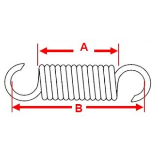 Пружина крепления глушителя SPI 02-105 для Arctic Cat (0123-321)