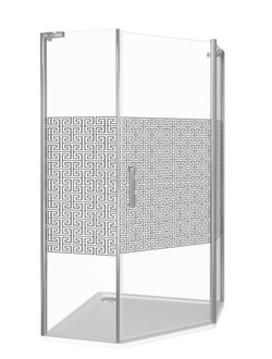 Душевое ограждение BAS FANTASY PNT-90-F-CH 90х90 см