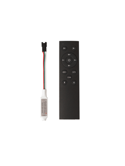 Контроллер беспроводной для одноцветной бегущей ленты SR-SPI-RF-SENS-2048Px-MONO (Seastar. 12-24V)