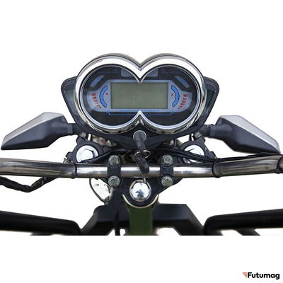 Грузовой электротрицикл Rutrike D4 NEXT PRO 1800 72V1500W зеленый