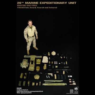 Американский морской пехотинец - Коллекционная ФИГУРКА 1/6 26th MEU MRF VBSS (26043B) - Easy&amp;Simple
