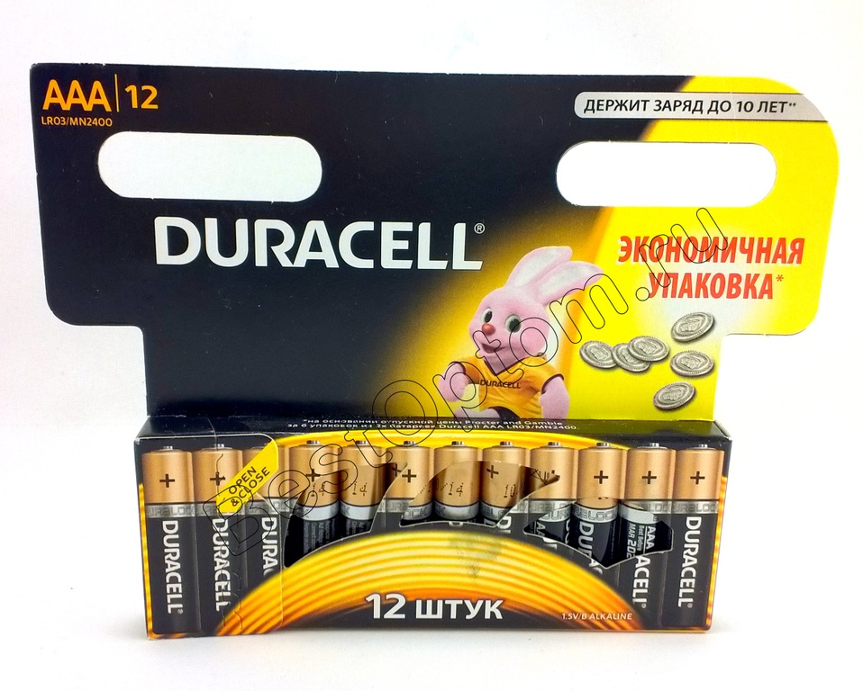 Интересные товары - Батарейки Duracell ААА оптом (мизинчиковые)